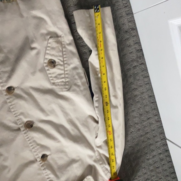 Gap stone coloured hip length coat - Picture 7 of 7